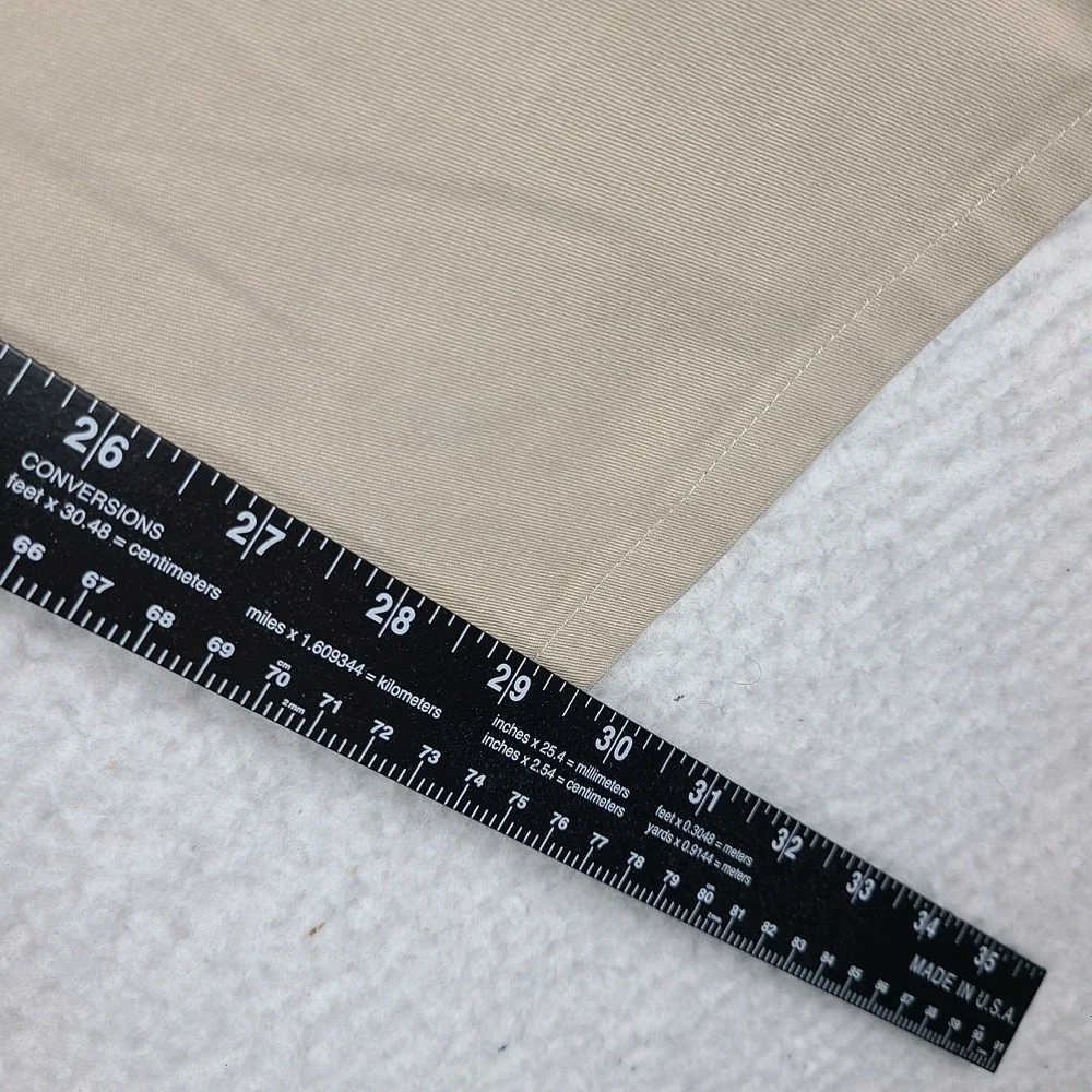 BONOBOS‎ Pants Mens 40x30 Beige Slim Chino Khakis HEMMED
